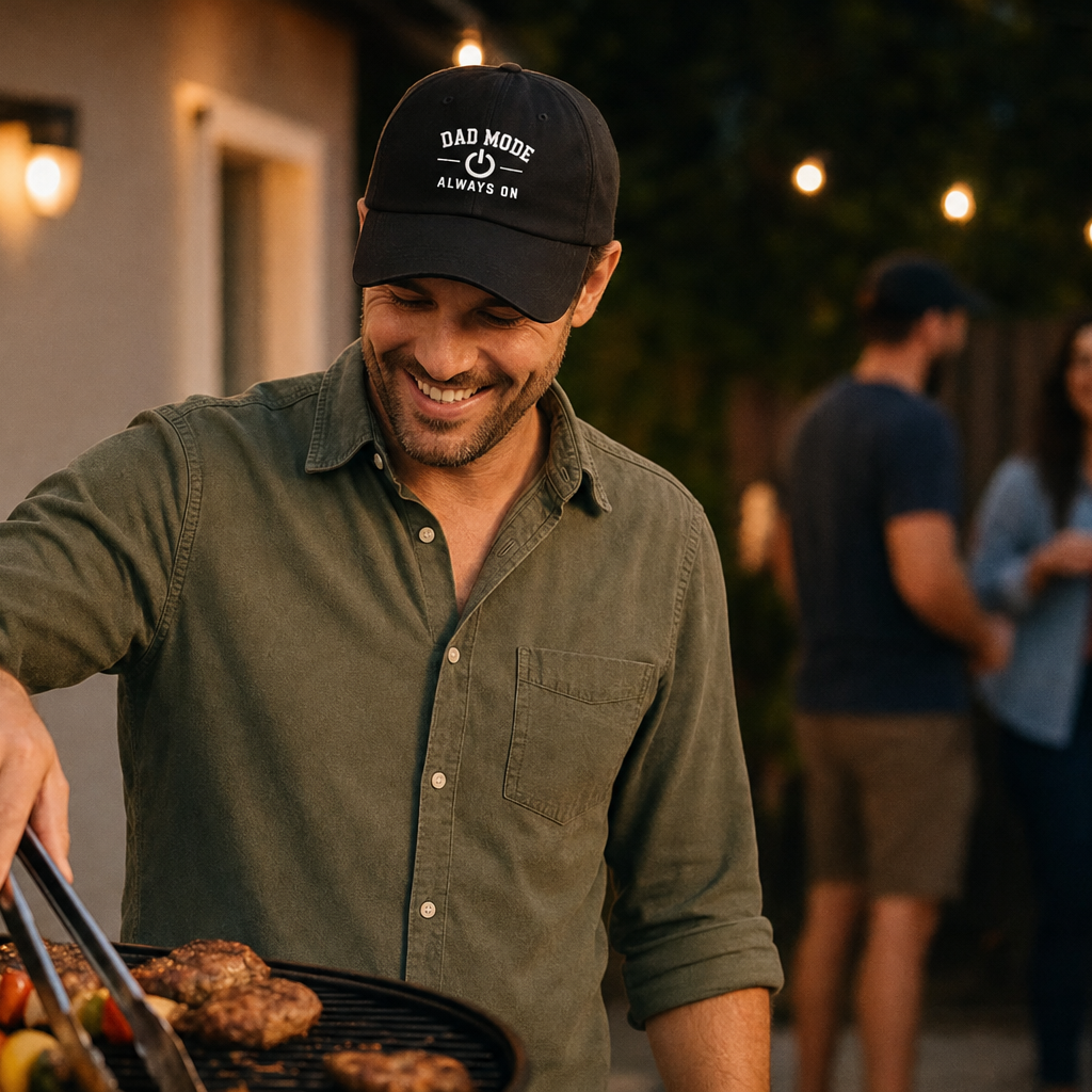 Dad Mode hat lifestyle