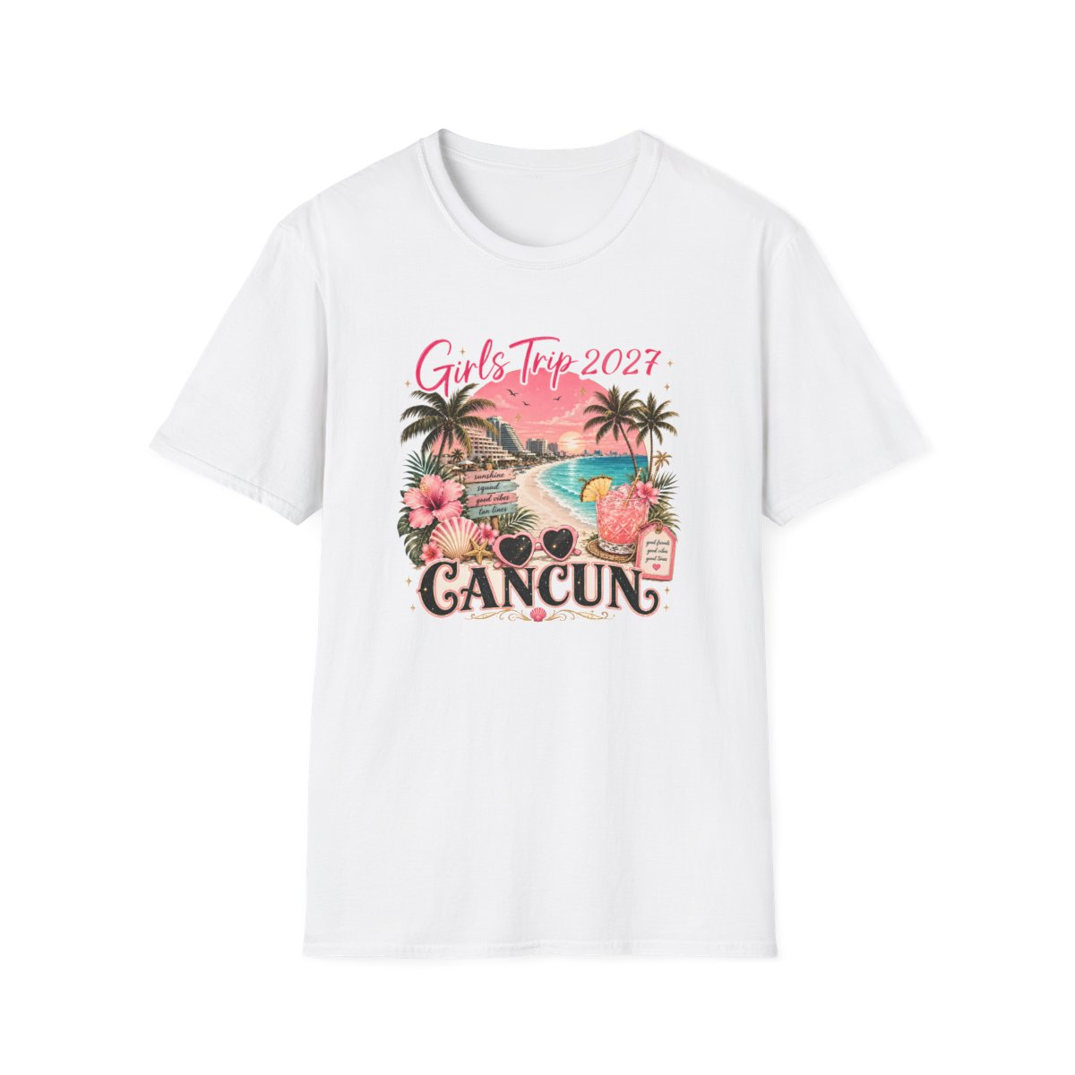 Front of shirt