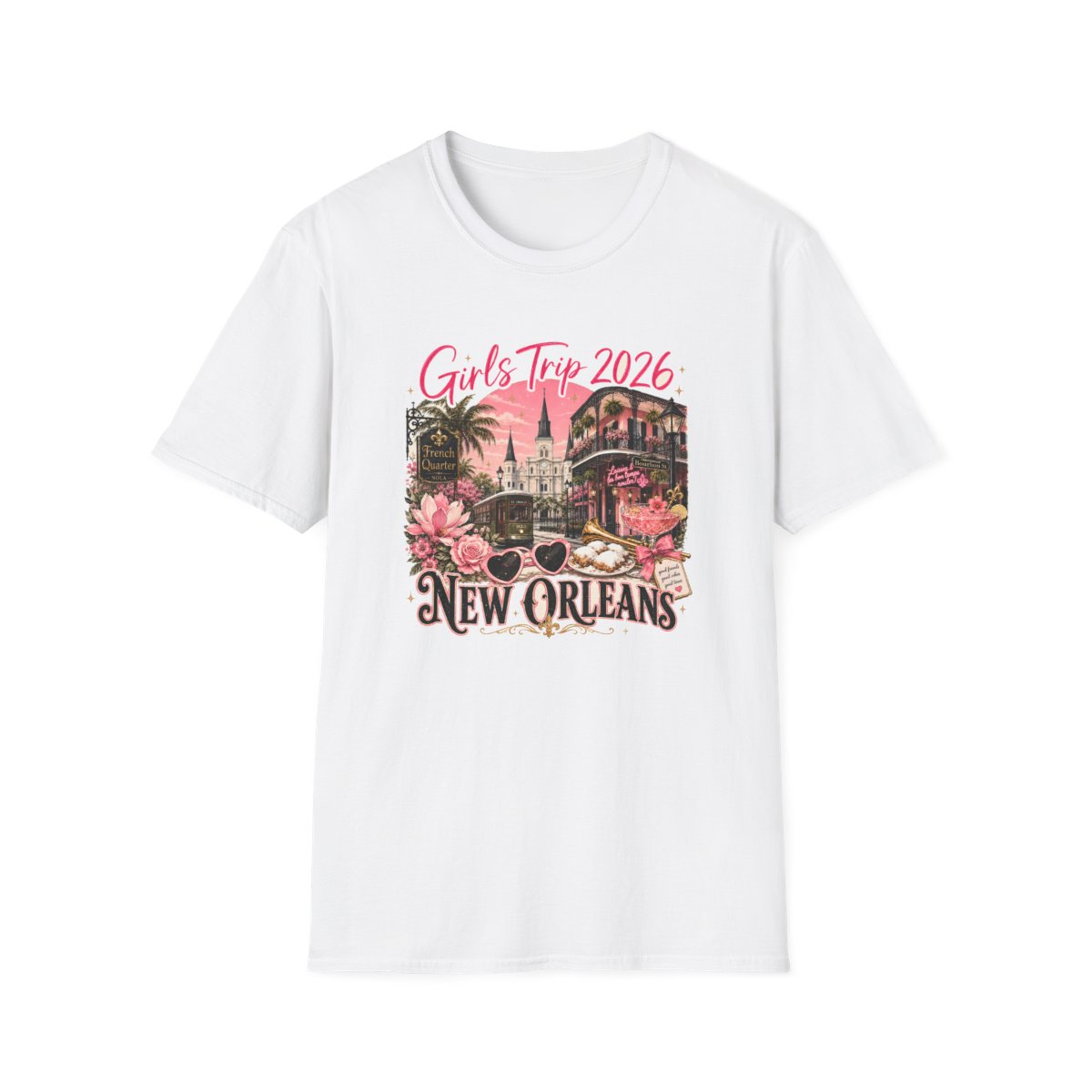 Front of shirt