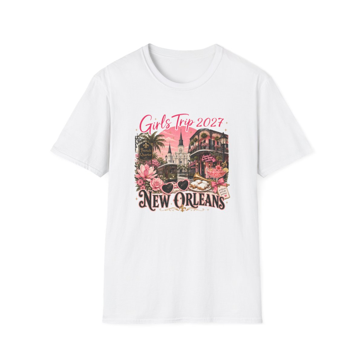 Front of shirt